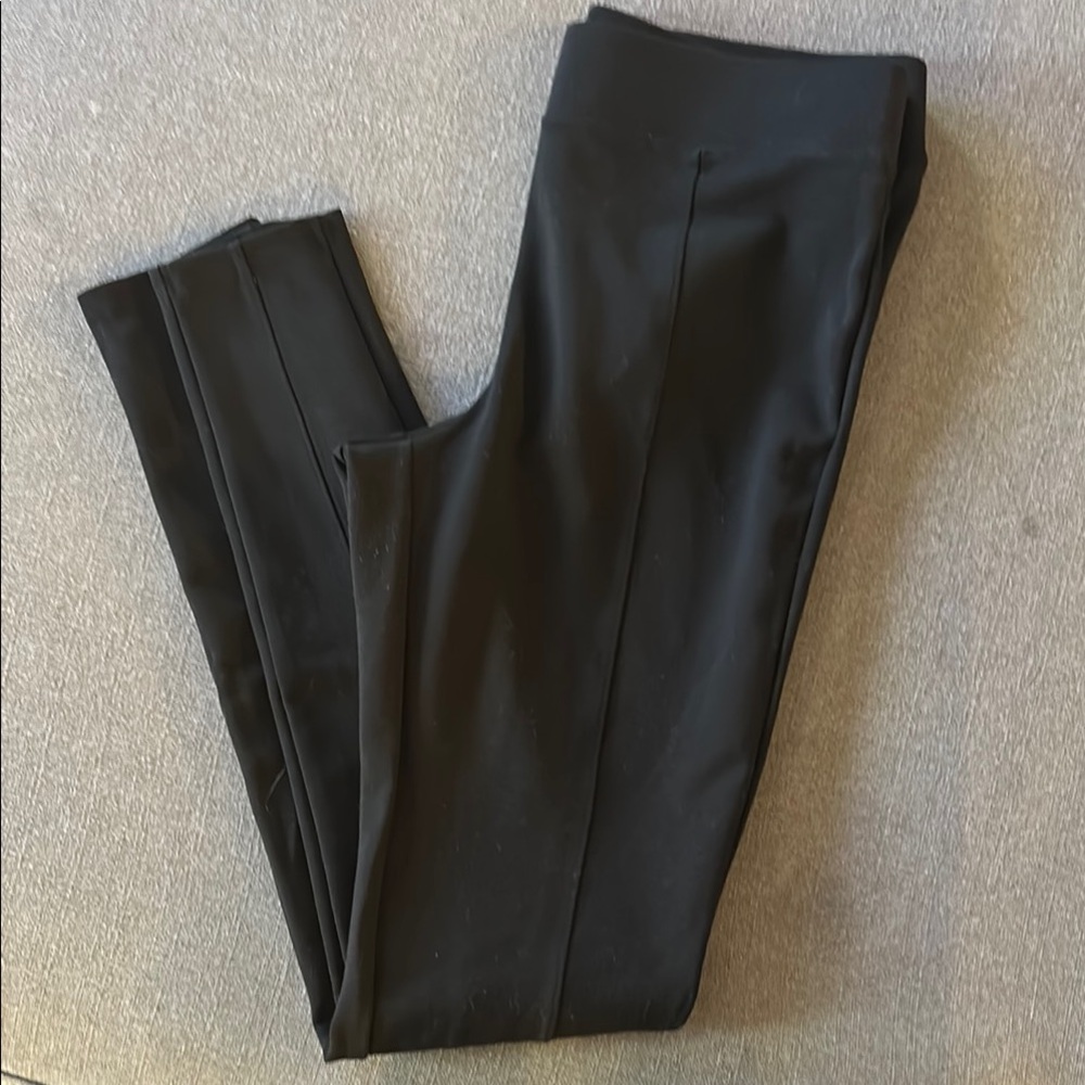 Medium Tall Black Ponte Leggings